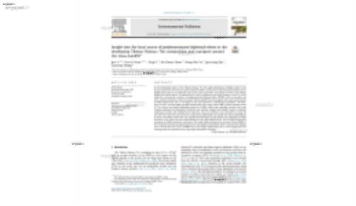 Insight into the local source of polybrominated diphenyl ethers in the developing Tibetan Plateau: The composition and transport around the Lhasa landfill*